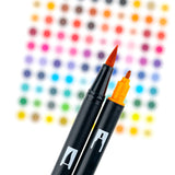 Dual Brush Pen Art Markers, Happy Hour, 6-Pack