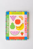 Rough Draft Mini Notebook, Fruit Tiles