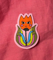 Sticker - Silly Tulip