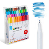 Fine Line Pens - Water-Based Ink - 48 Colors