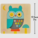 Little Owl Chunky Wood Puzzle