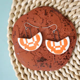 Poppy Block Dangle Earrings
