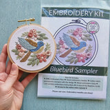 Bluebird Sampler Embroidery Kit