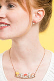Red Mushroom Toadstool Earrings