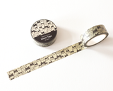 Minimal Cat Pattern Washi Tape