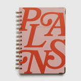 “Plans” undated thirteen month perpetual planner