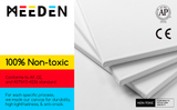 MEEDEN Stretched Canvas, 8 × 10 Inch, Pack of 11, Blank White Canvases for Painting, 100% Cotton, 8 oz Gesso-Primed, Pre-Stretched Canvas for Acrylic Oil Pouring & Airbrushing Painting