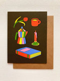 Card - colorblock still life