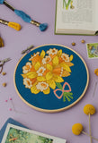 Daffodils Rikrack Embroidery Kits