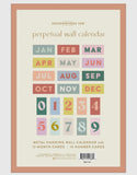 Perpetual Wall Calendar