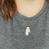 Ceramic Hand Necklace