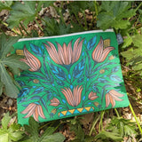 Botanical Zipper Pouch