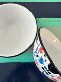Lisa Congdon x CCH Black Tulip Enamelware Sm. Serving Bowl