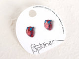 Valentine Anatomic Human Heart Earrings
