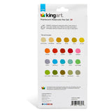 Watercolor Paint Set in Case - 21 Pearlescent Colors & Paint Brush