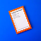 I can do anything - list notepad