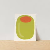 Olive art print