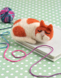 Cat Brooch Needle Felting Kit | Beginner Craft Kit