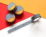 Blue Daisy Washi Tape