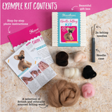 Fox Cub Mini Needle Felting Kit | Beginner Craft Kit