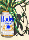 Modelo Beer Can Print