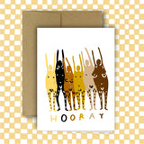 HOORAY Card