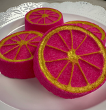 Pink Lemonade Slice Bath Bomb