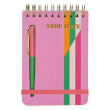 TAKE NOTE NOTEBOOK + PEN SET - PRETTY IN PINK