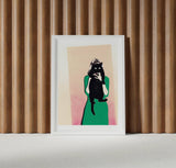 SEEK Vibrant Giclée Art Print by Renée Staeck