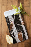 Owl Tea Towel - Owl & Woodland Kitchen Decor