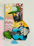 “Acoustic Vibes” original artwork by Dan Duffy