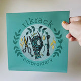 Maker Rikrack Embroidery Kits