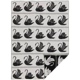 Swan Song Double Cloth Dishtowel