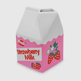 Strawberry Milk Vase