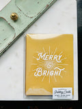 Merry & Bright Holiday Cards (Box Set)