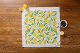 Lemon Grove Tea Towel - Garden Kitchen Tea Towel Decor