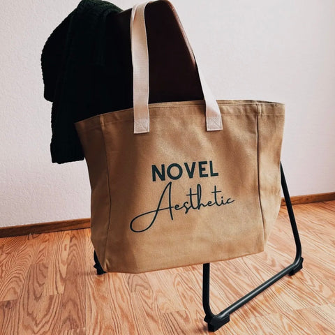 Novel Aesthetic Tote Bag