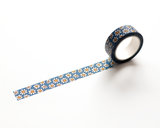 Blue Daisy Washi Tape