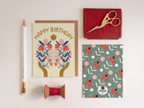 Birthday Flowers Card
