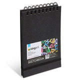 Black Paper DIY Small Sketchbook - 5” x 7.5” - 75 Sheets