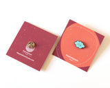Smiley Cloud Enamel Pin