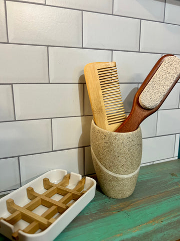 Natural Stone Toothbrush Holder