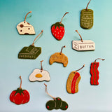 Snack Ornaments-2024 Collection from Covet & Ginger and Wit & Co