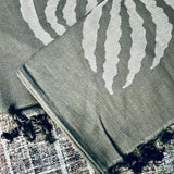 Falling Leaves Turkish Towel/Wrap/Throw Blanket