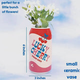 Lucky Cherry Cream Soda Vase