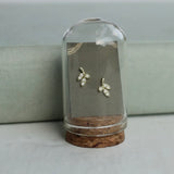 Leaf Petal Stud Earrings