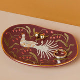 Plume Ceramic Trinket Tray