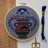 Vase Rikrack Embroidery Kits