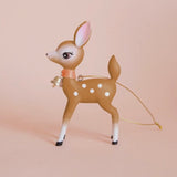 Retro Deer Holiday Ornament