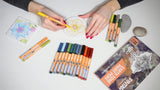 Pintar Earth Tone Color 20 Pack Paint Pens Acrylic Paint Pen Set with Extra Fine 0.7mm Tip | Use on Rocks, Canvas, Glass, Ceramics, Plastic, Porcelain